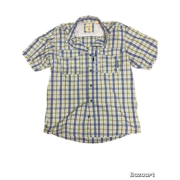 Redhead plaid, casual, short sleeve button down  shirt size Large - Picture 1 of 9